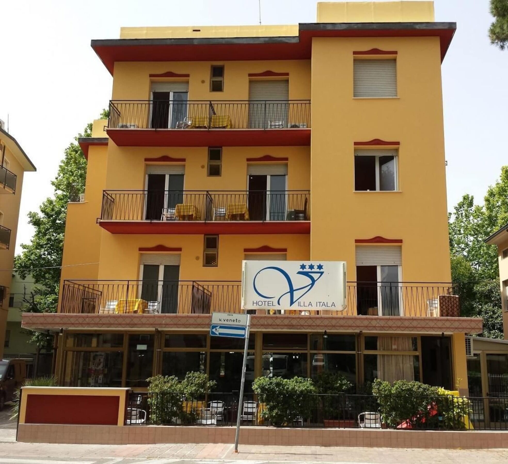 Hotel Villa Itala Rimini Exterior photo